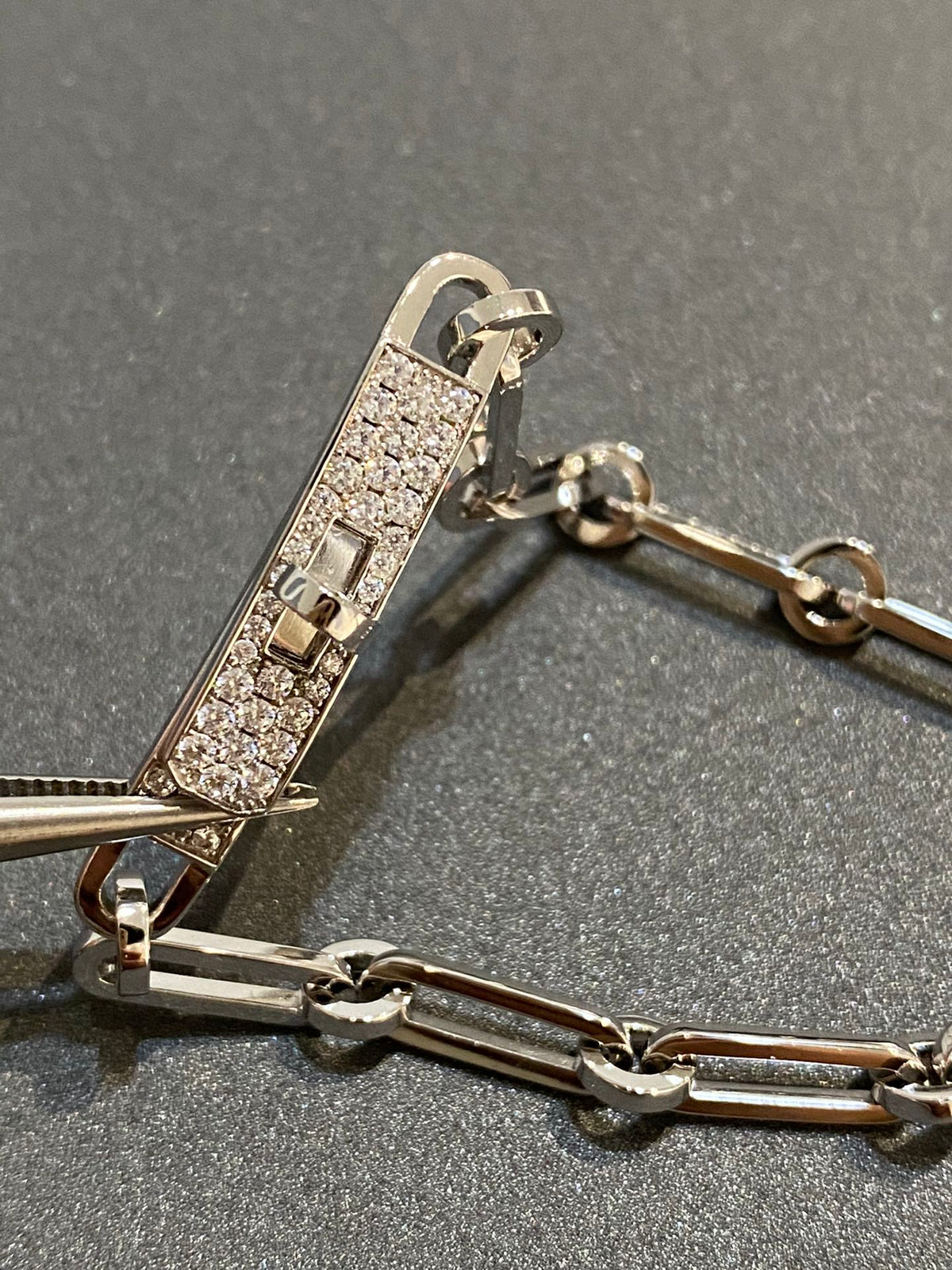 [Elara jewelsry ]CHAINE BRACELET SMALL MODEL DIAMOND