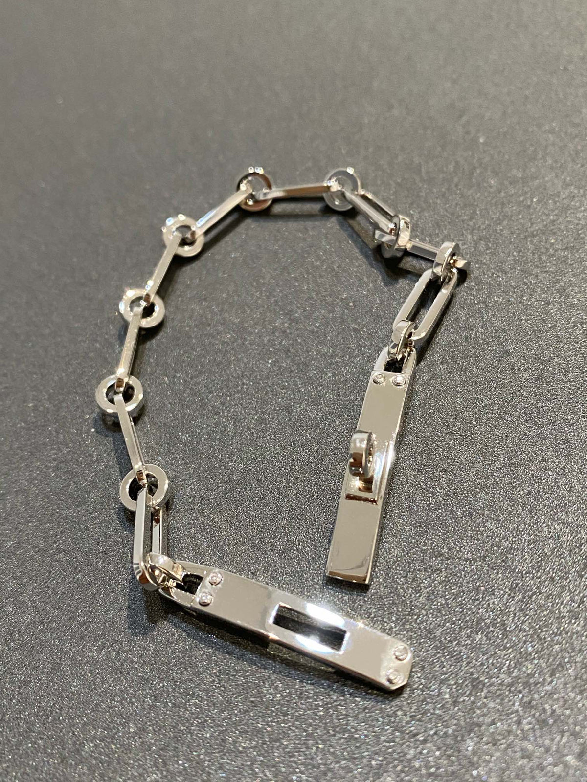 [Elara jewelsry ]CHAINE BRACELET SMALL MODEL DIAMOND