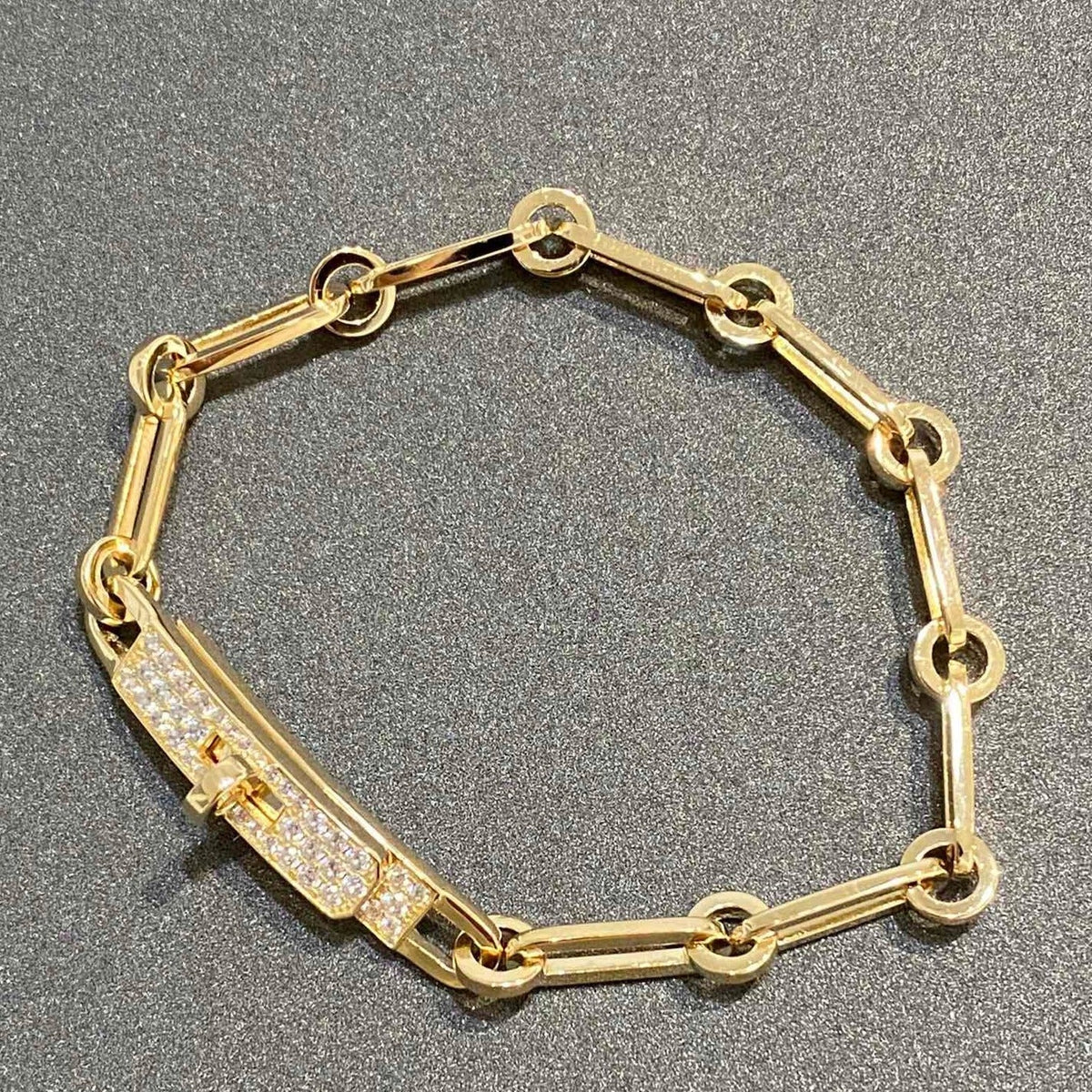 [Elara jewelsry ]CHAINE BRACELET SMALL MODEL DIAMOND