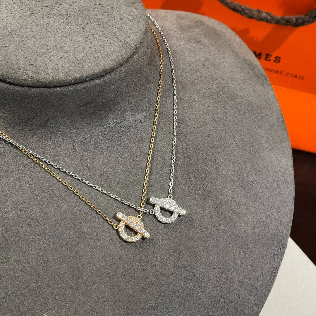 [Elara jewelsry ]ECHAPEE NECKLACE DIAMOND