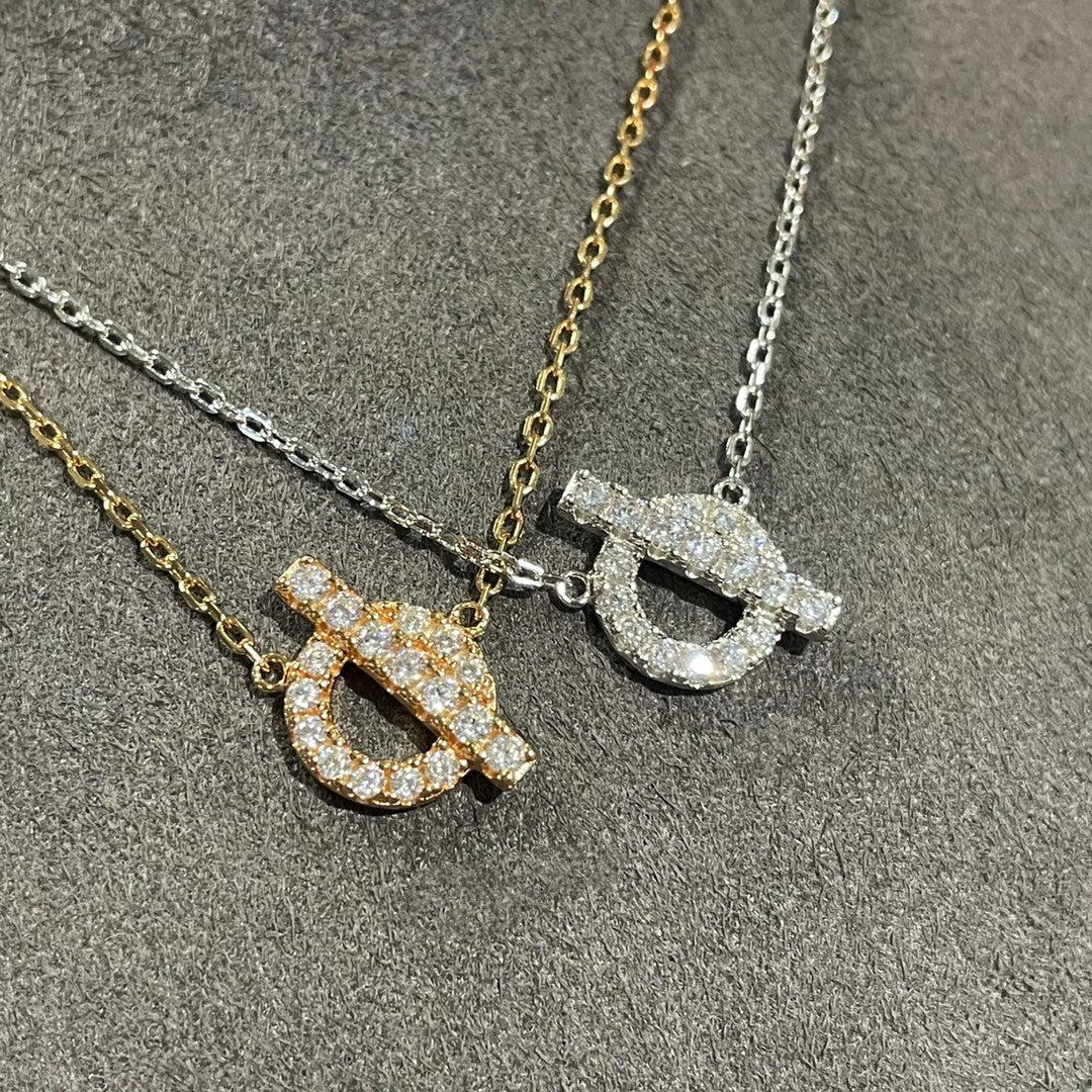 [Elara jewelsry ]ECHAPEE NECKLACE DIAMOND