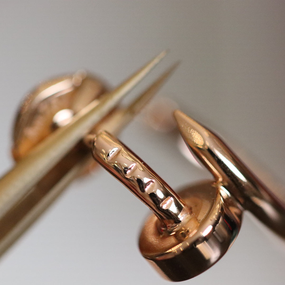 [Elara jewelsry ]JUSTE EARRINGS PINK GOLD