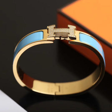[Elara jewelsry ]H CLOUD BLUE BRACELET GOLD DIAMOND