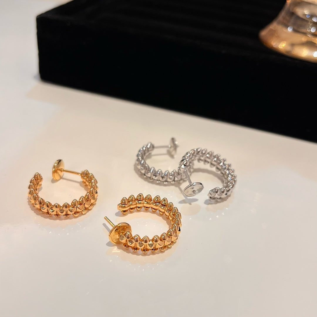 [Elara jewelsry ]CLASH EARRINGS
