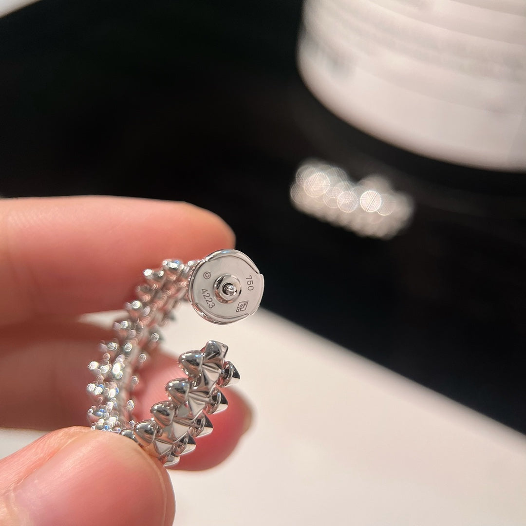 [Elara jewelsry ]CLASH EARRINGS