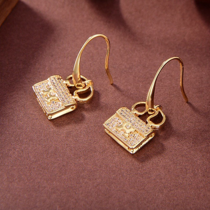 [Elara jewelsry ]KELLY DIAMOND EARRINGS