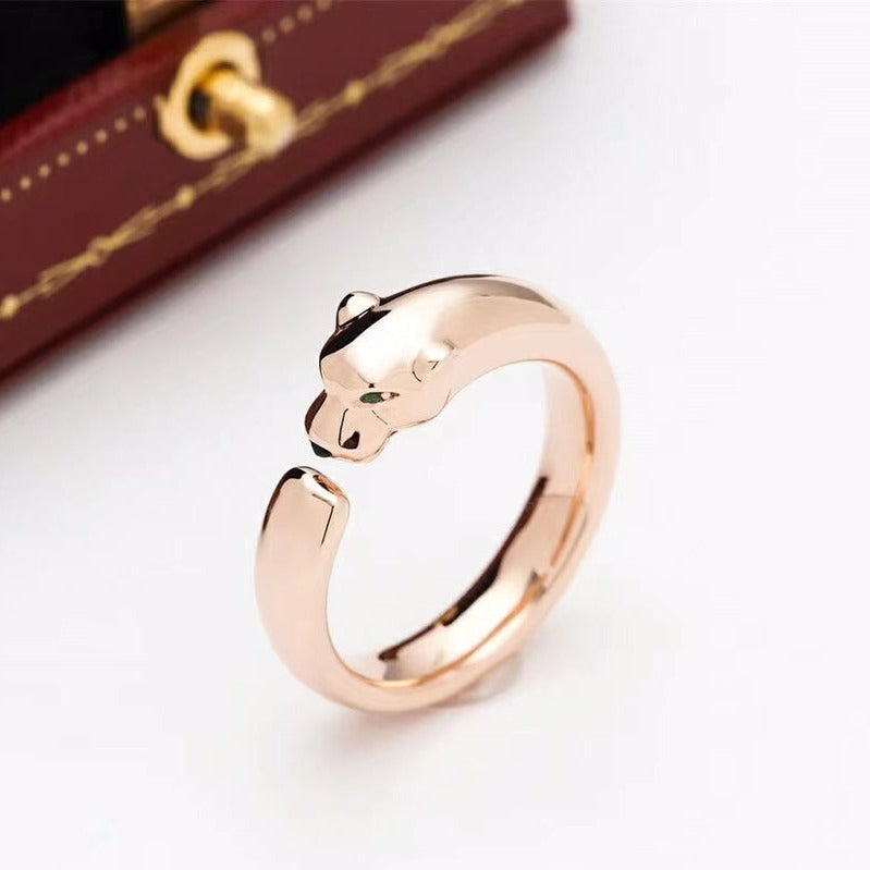 [Elara jewelsry ]PANTHERE PINK GOLD SMALL