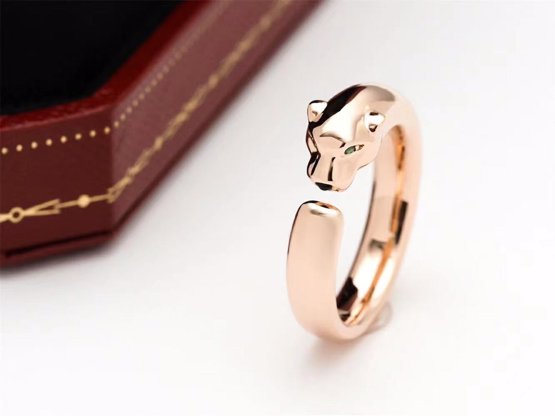 [Elara jewelsry ]PANTHERE PINK GOLD SMALL