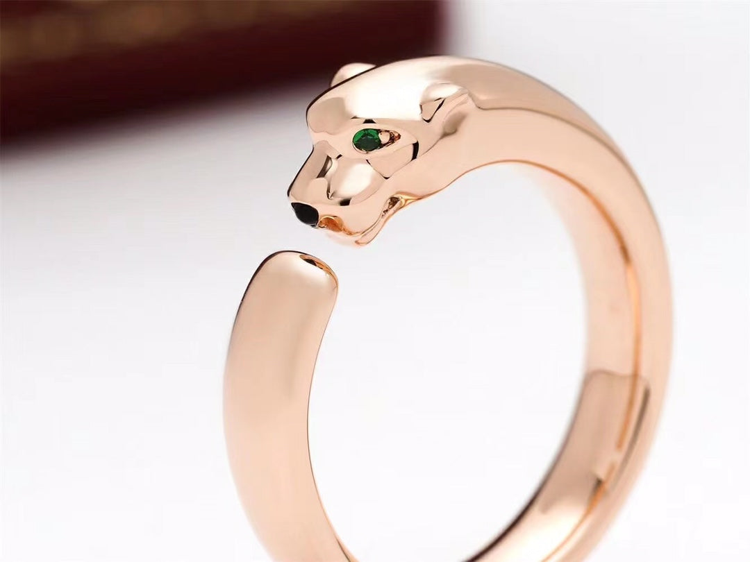[Elara jewelsry ]PANTHERE PINK GOLD SMALL