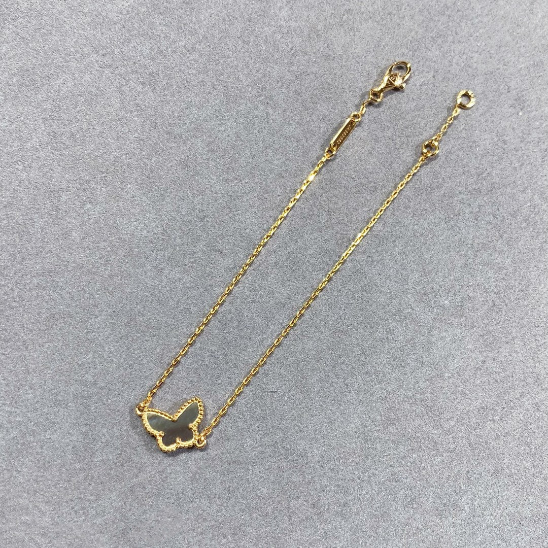 [Elara jewelsry ]BUTTERFLY DARK MOP BUTTERFLY BRACELET