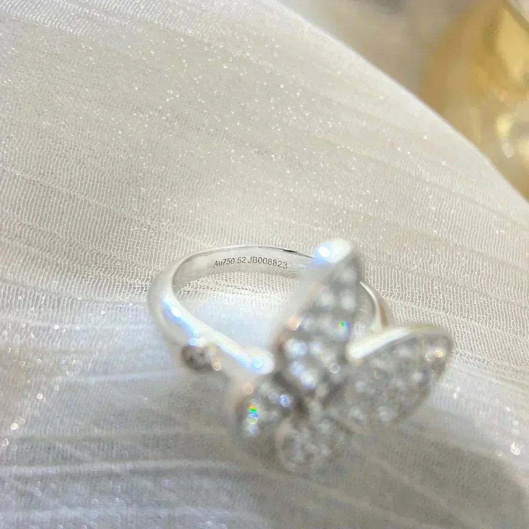[Elara jewelsry ]BUTTERFLY DIAMOND RING