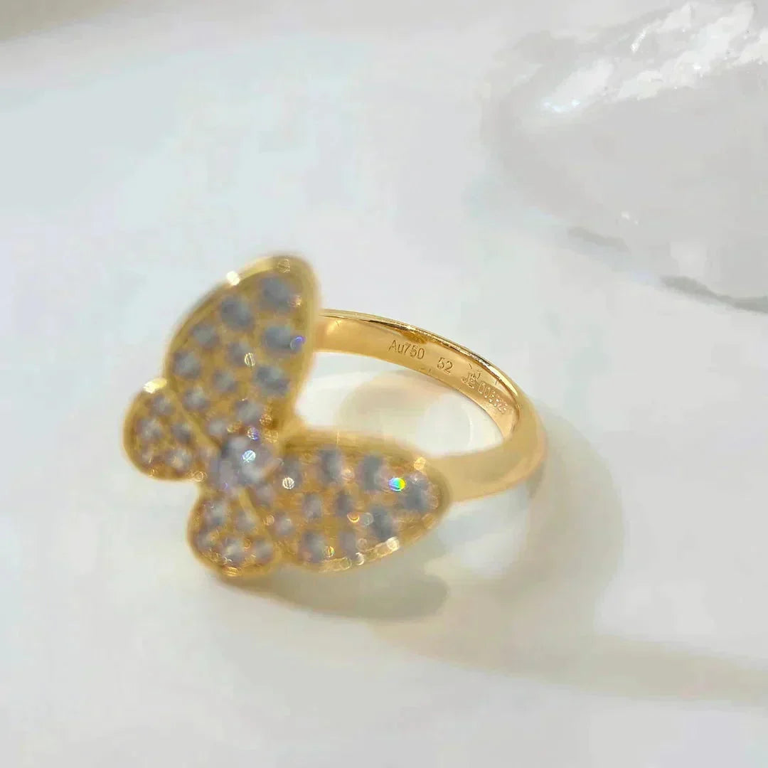 [Elara jewelsry ]BUTTERFLY DIAMOND RING