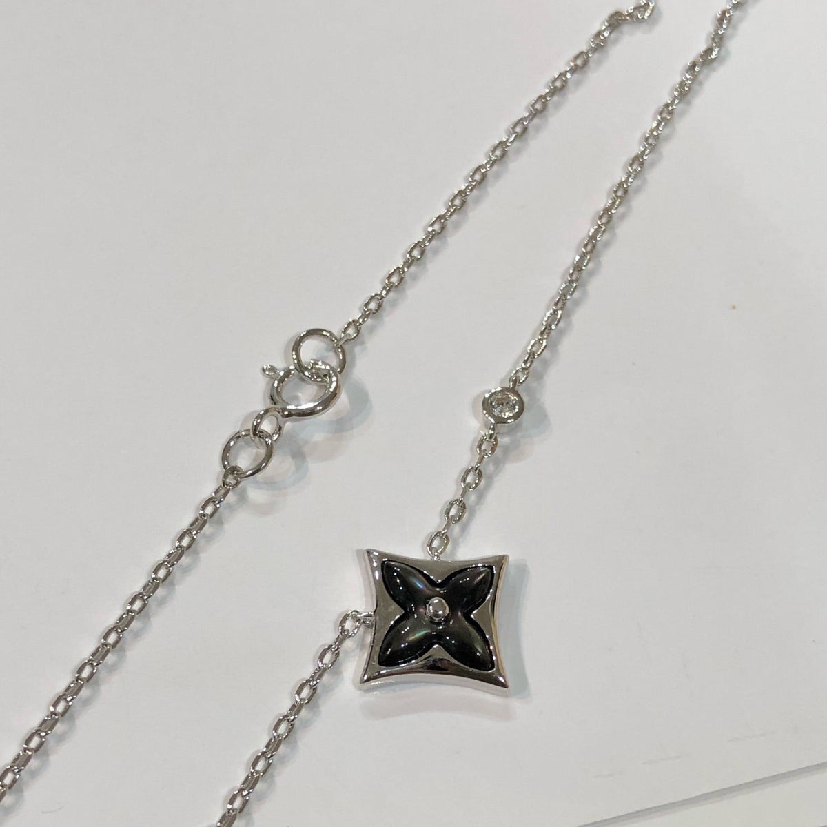 [Elara jewelsry ]STAR BLACK MOP NECKLACE