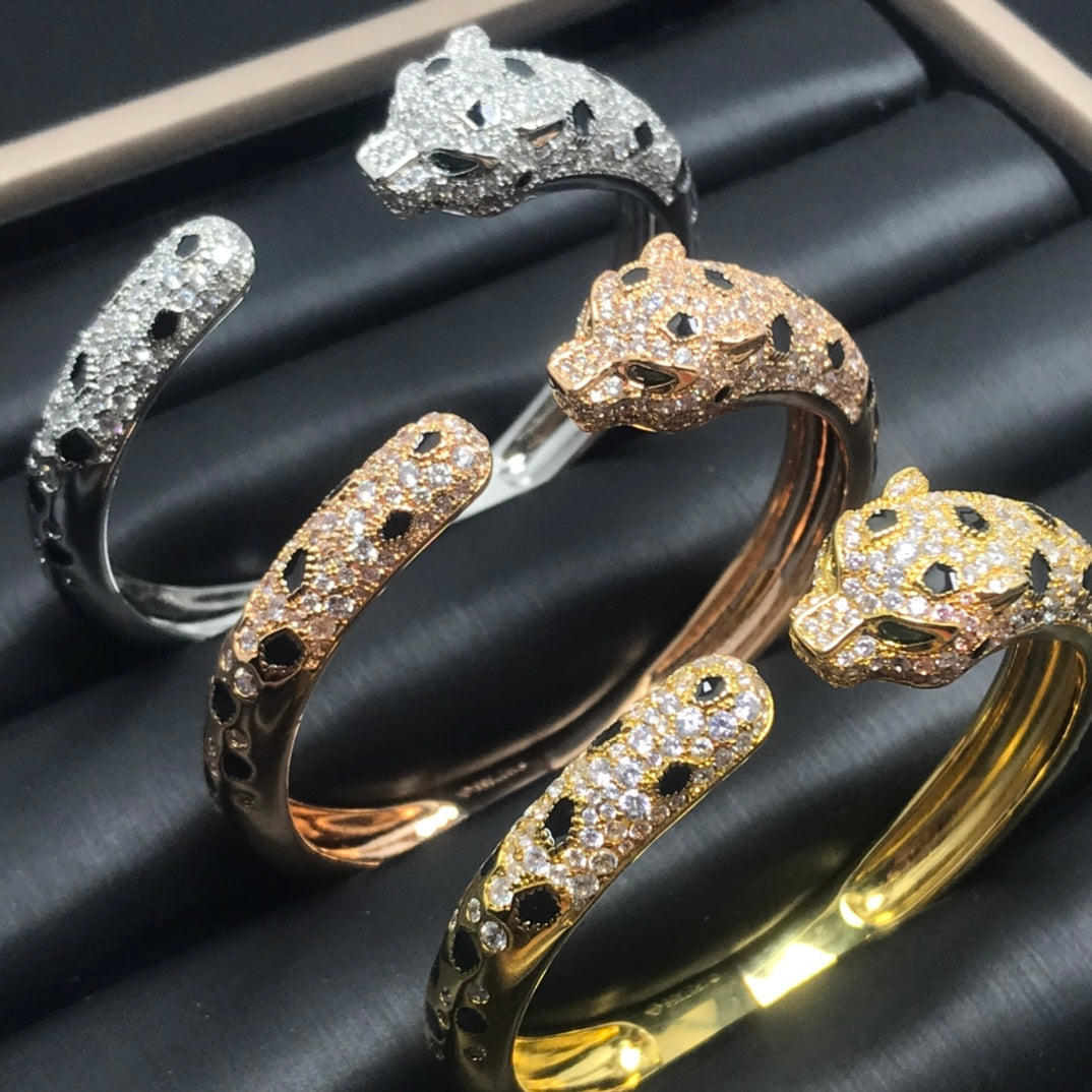 [Elara jewelsry ]PANTHERE BIG BRACELET DIAMONDS