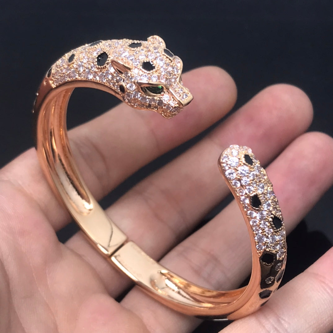 [Elara jewelsry ]PANTHERE BIG BRACELET DIAMONDS