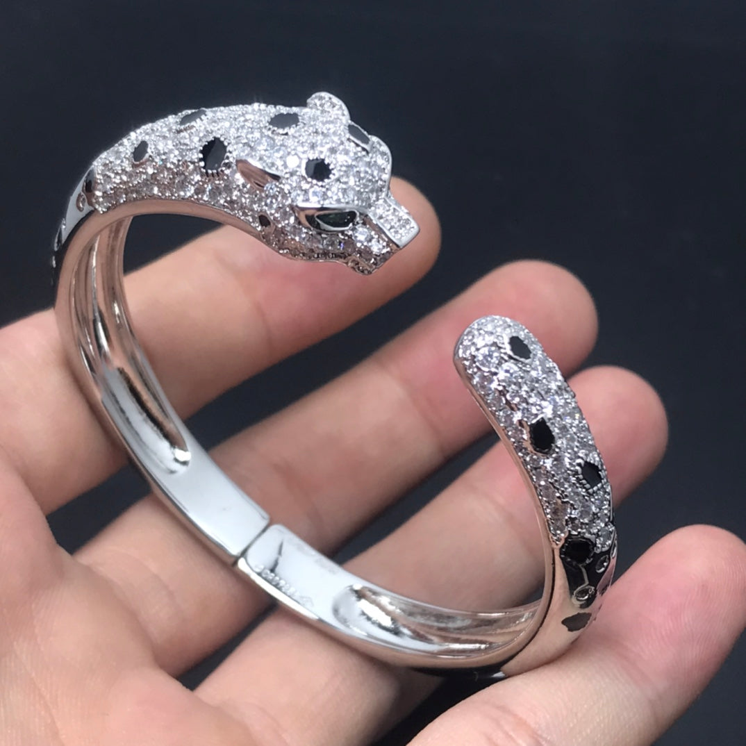 [Elara jewelsry ]PANTHERE BIG BRACELET DIAMONDS