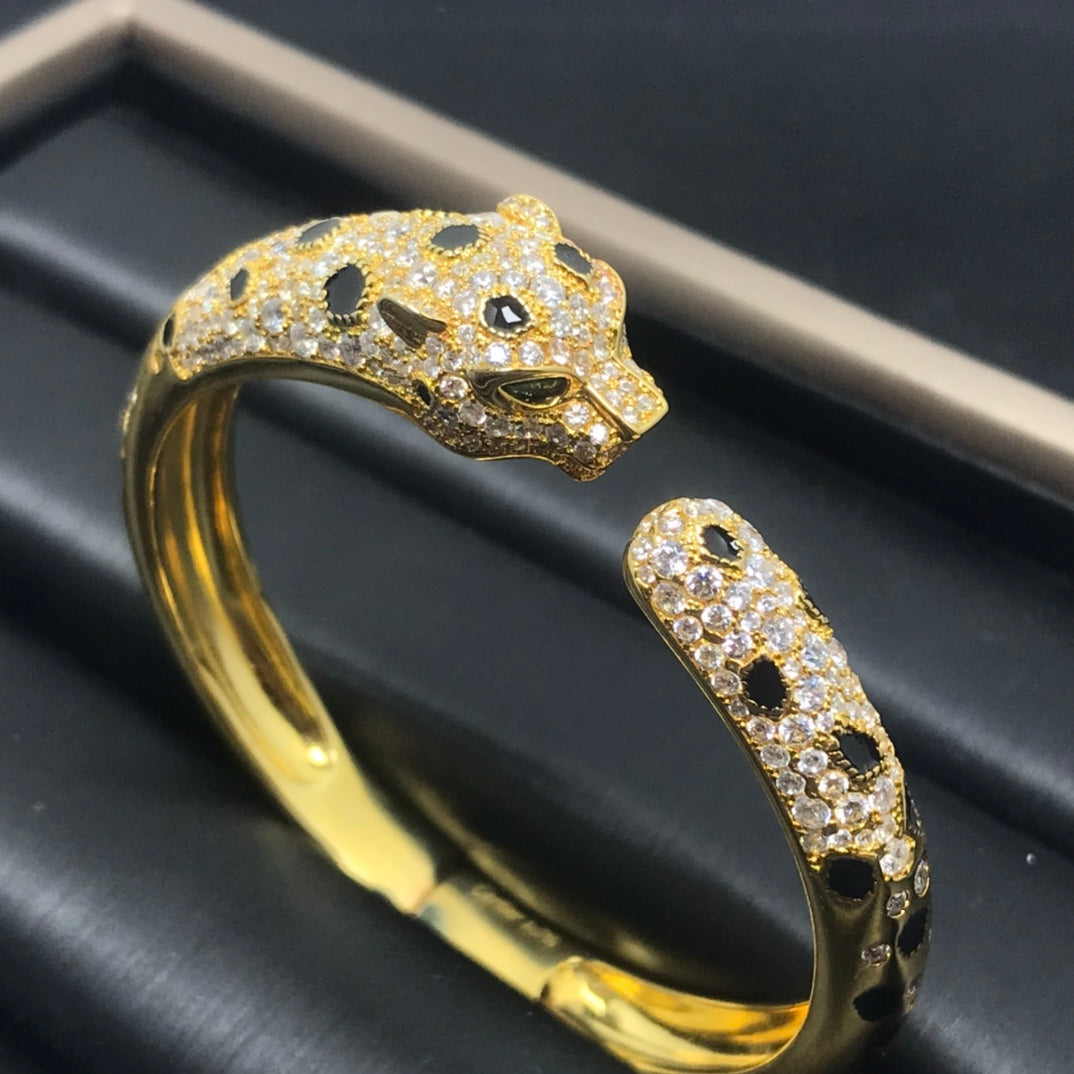 [Elara jewelsry ]PANTHERE BIG BRACELET DIAMONDS