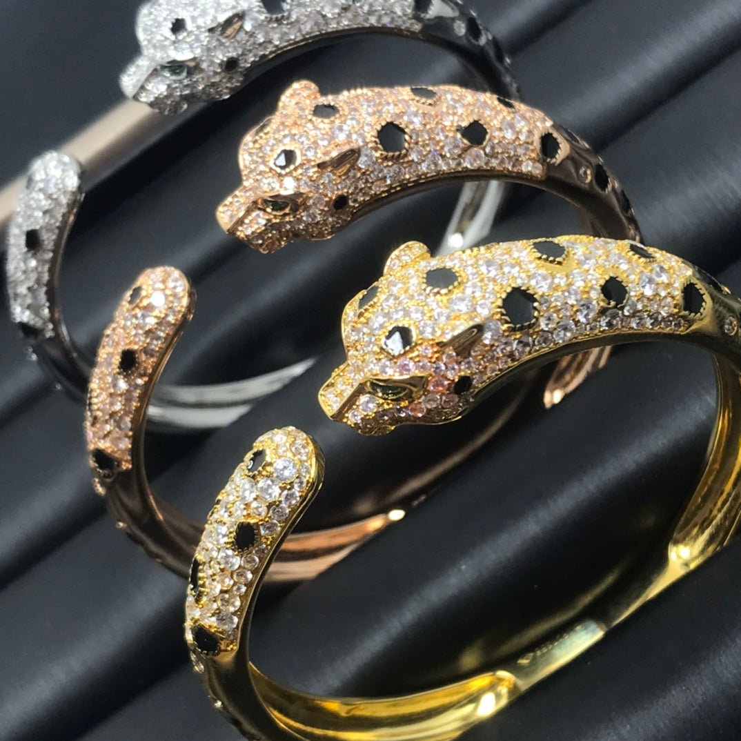 [Elara jewelsry ]PANTHERE BIG BRACELET DIAMONDS