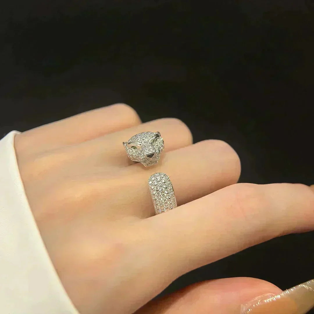 [Elara jewelsry ]PANTHERE 5.5MM ALL DIAMOND RING