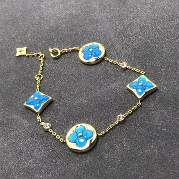 [Elara jewelsry ]STAR AND SUN TURQUOISE 4 MOTIFS 3 DIAMONDS