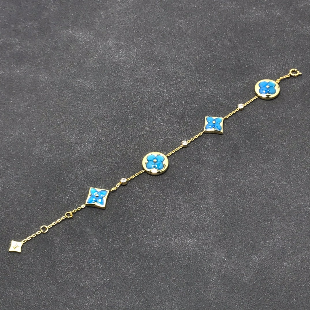 [Elara jewelsry ]STAR AND SUN TURQUOISE 4 MOTIFS 3 DIAMONDS