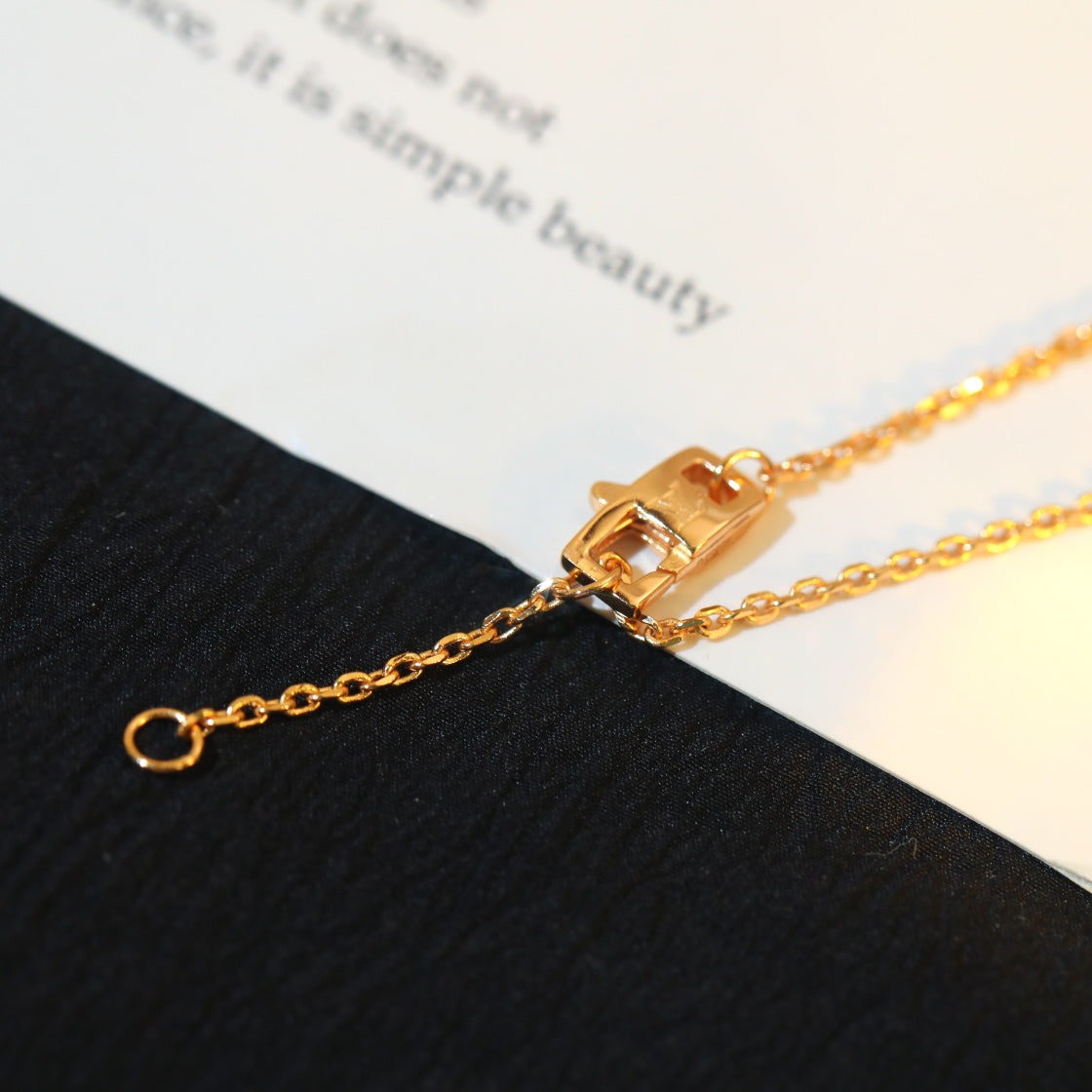 [Elara jewelsry ]STAR AND SUN DIAMOND PINK GOLD NECKLACE