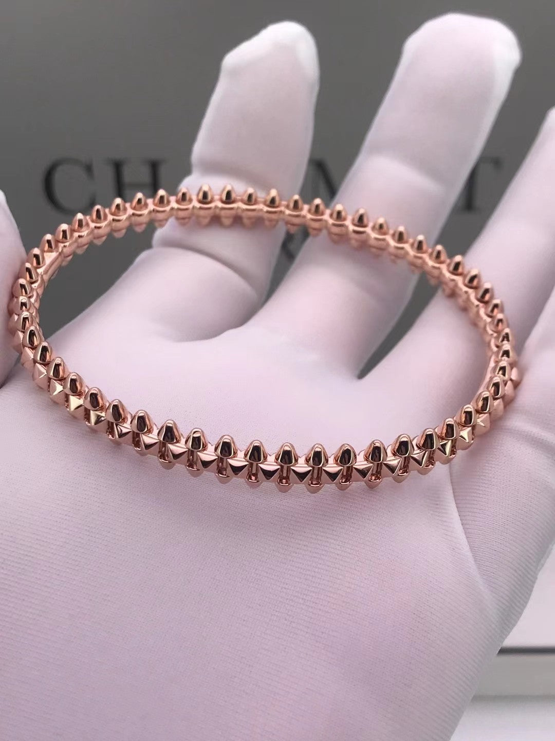 [Elara jewelsry ]CLASH PINK GOLD BRACELET