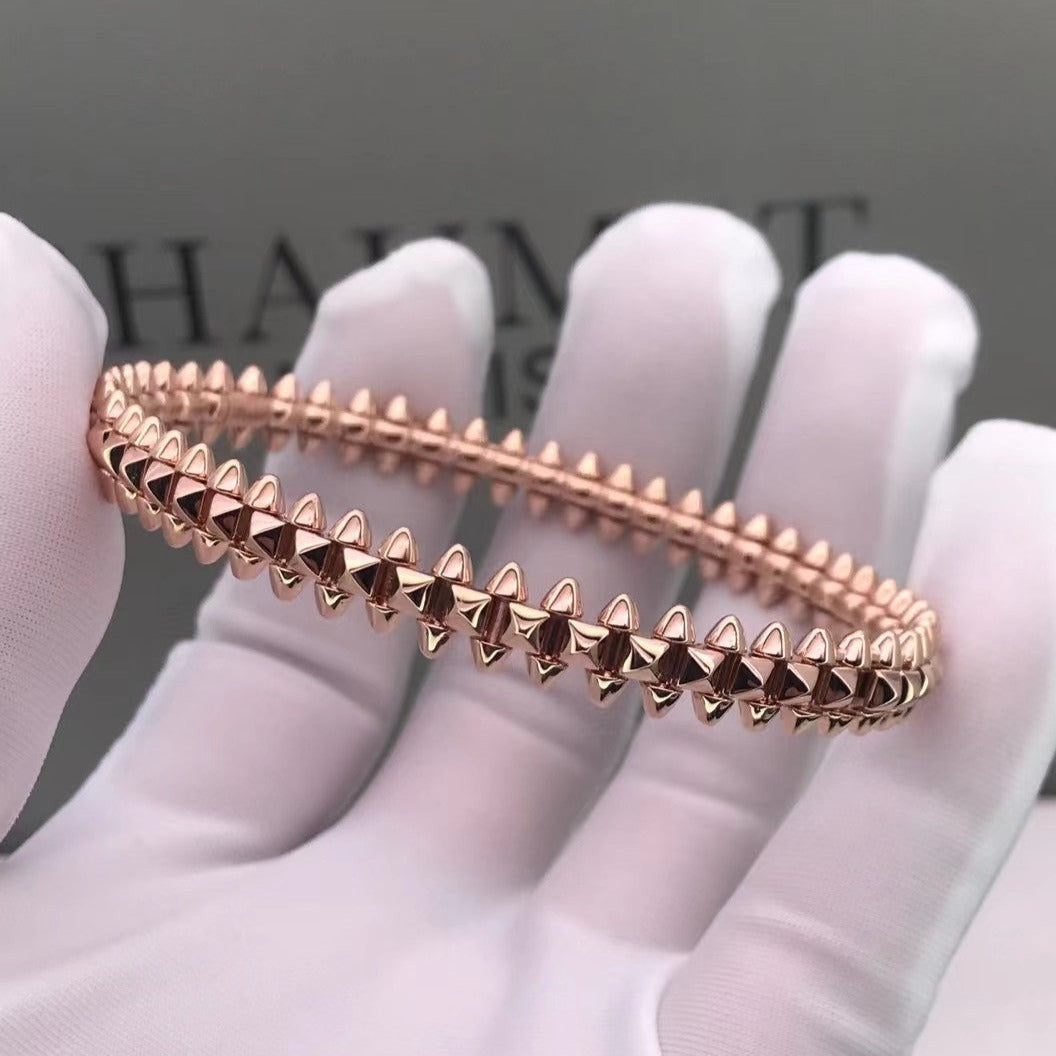 [Elara jewelsry ]CLASH PINK GOLD BRACELET
