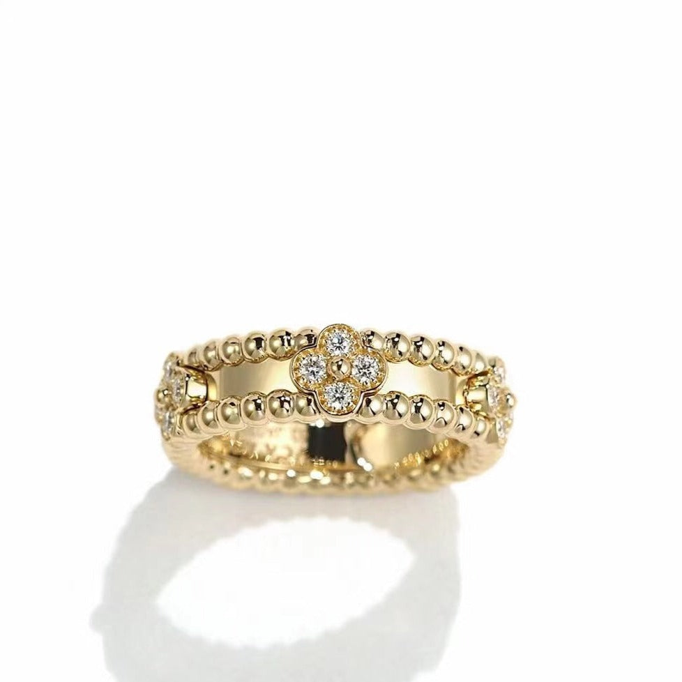[Elara jewelsry ]PERLEE GOLD DIAMOND RING