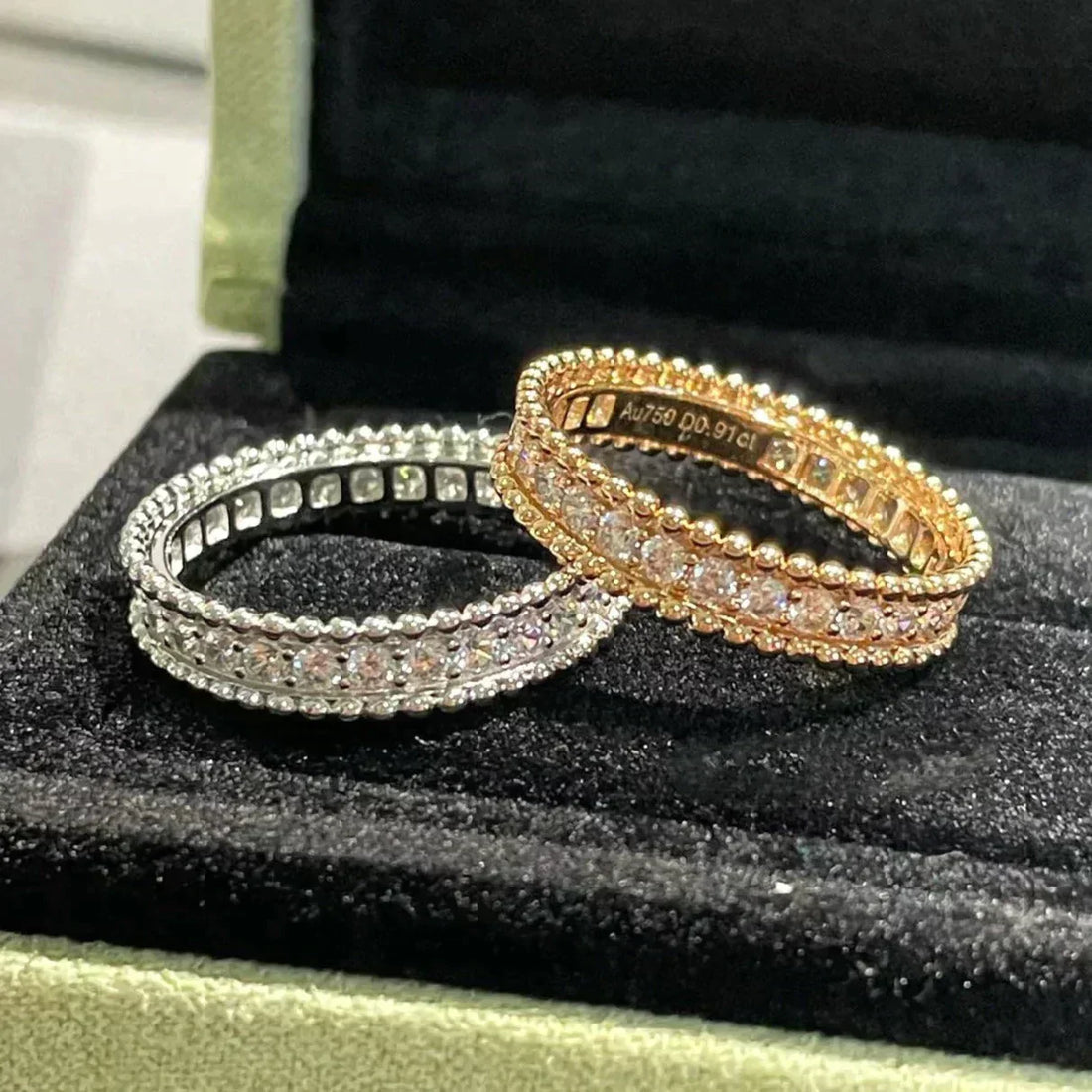 [Elara jewelsry ]PERLEE DIAMOND ROSE GOLD RING