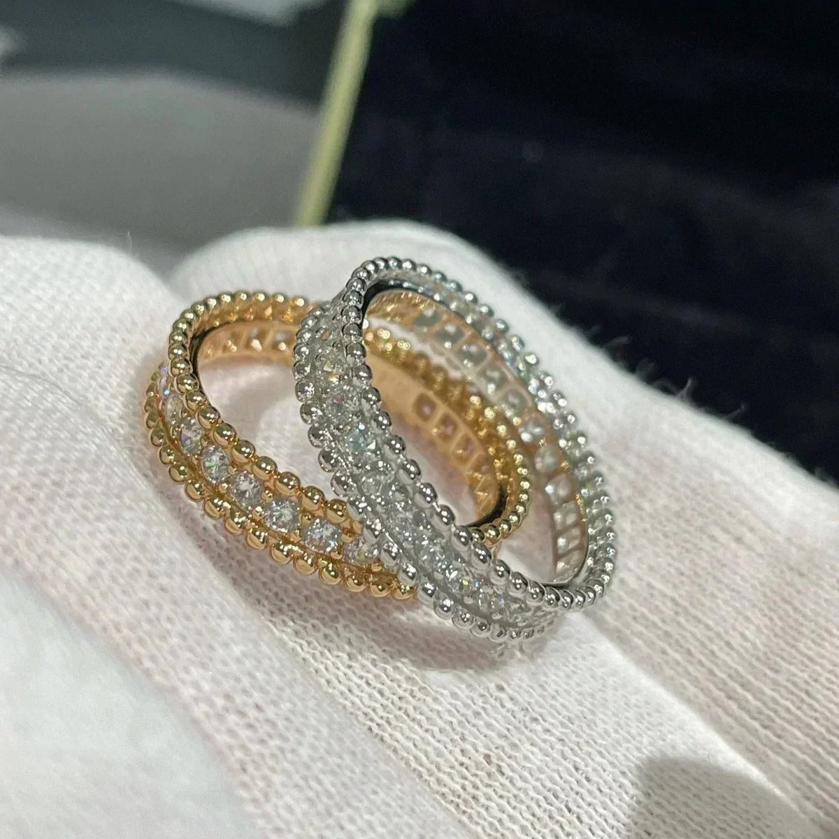 [Elara jewelsry ]PERLEE DIAMOND ROSE GOLD RING