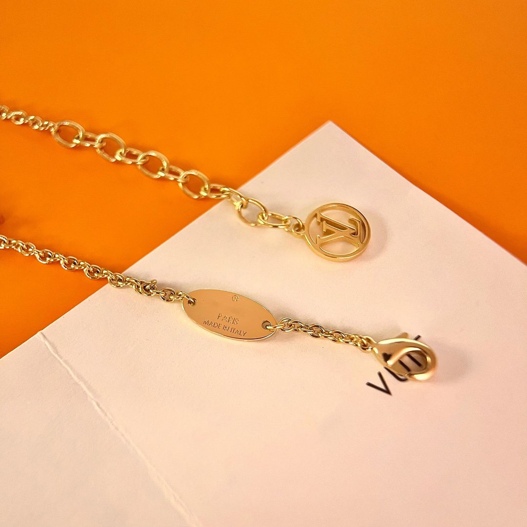 [Elara jewelsry ]LOGO STAR MOTIF GOLD BRACELET