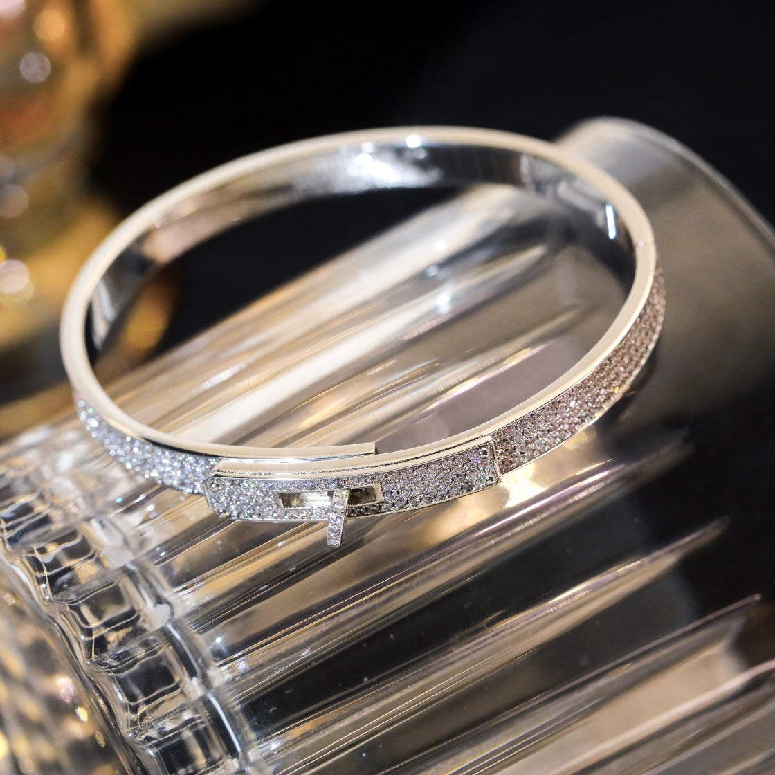 [Elara jewelsry ]KELLY BRACELET DIAMOND PAVED
