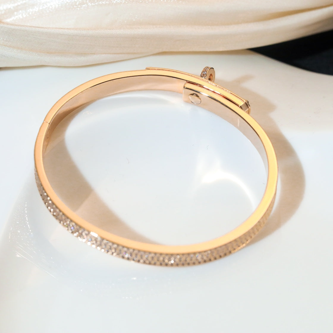 [Elara jewelsry ]KELLY BRACELET DIAMOND PAVED