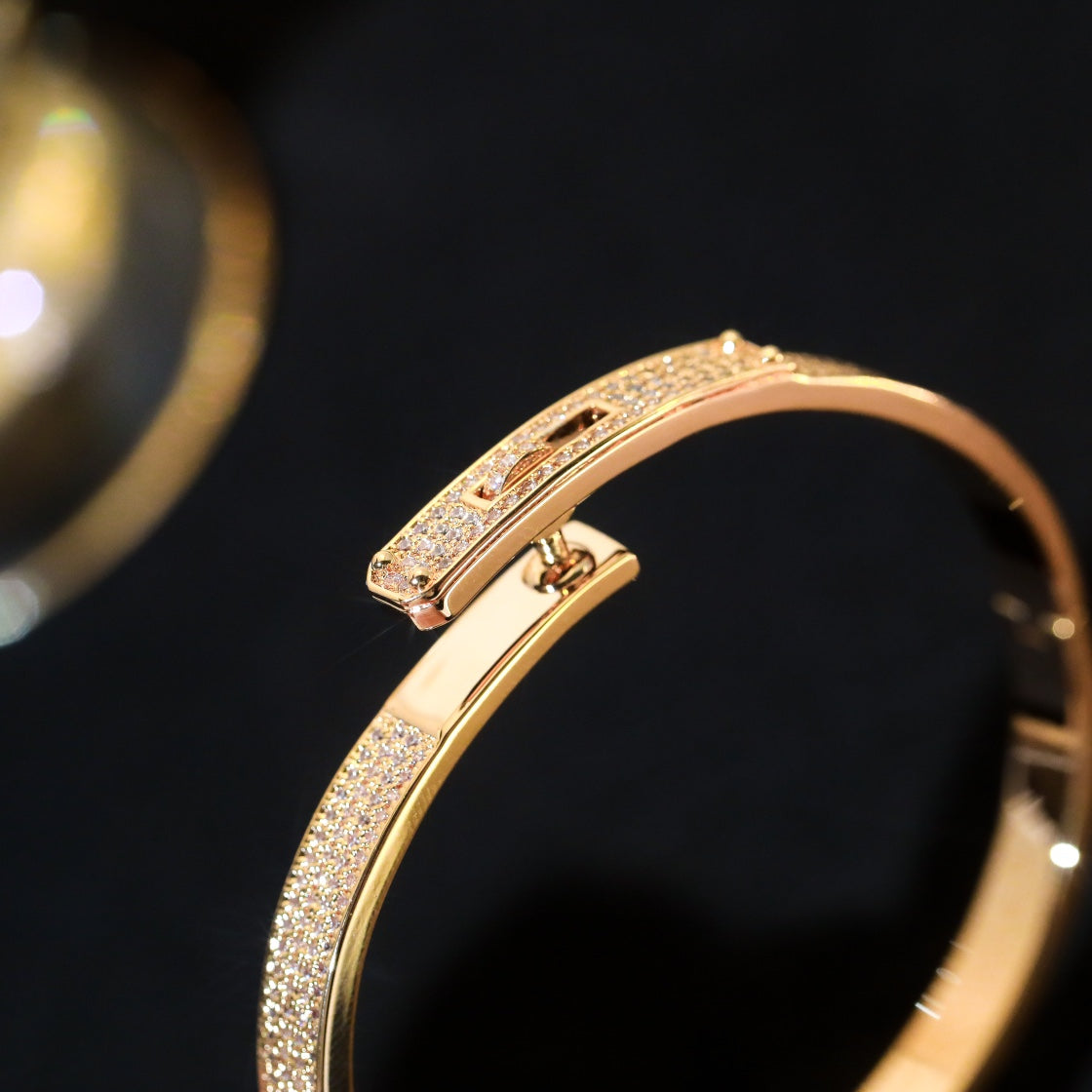 [Elara jewelsry ]KELLY BRACELET DIAMOND PAVED
