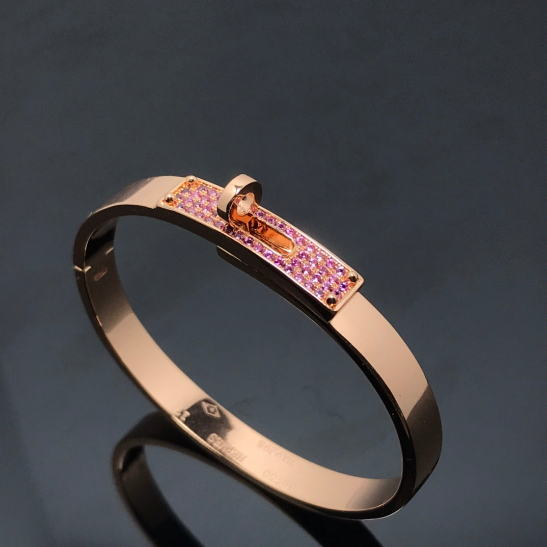 [Elara jewelsry ]KELLY BRACELET PINK DIAMOND
