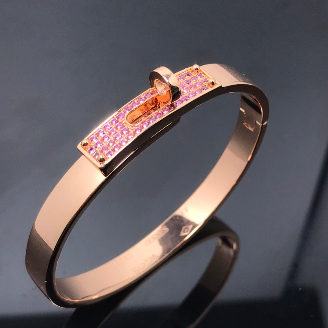 [Elara jewelsry ]KELLY BRACELET PINK DIAMOND