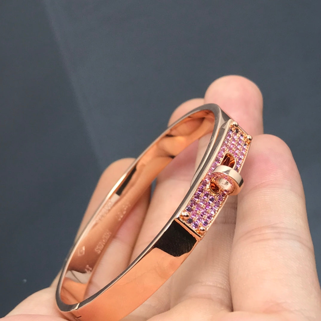 [Elara jewelsry ]KELLY BRACELET PINK DIAMOND