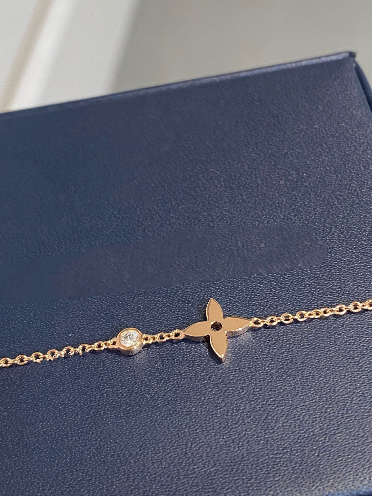 [Elara jewelsry ]STAR DIAMOND PINK GOLD BRACELET