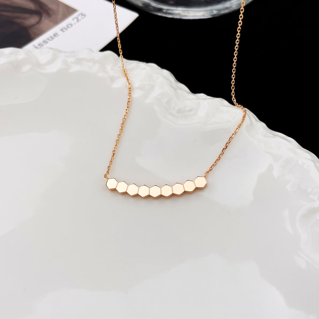 [Elara jewelsry ]BEE MY LOVE DIAMOND NECKLACE