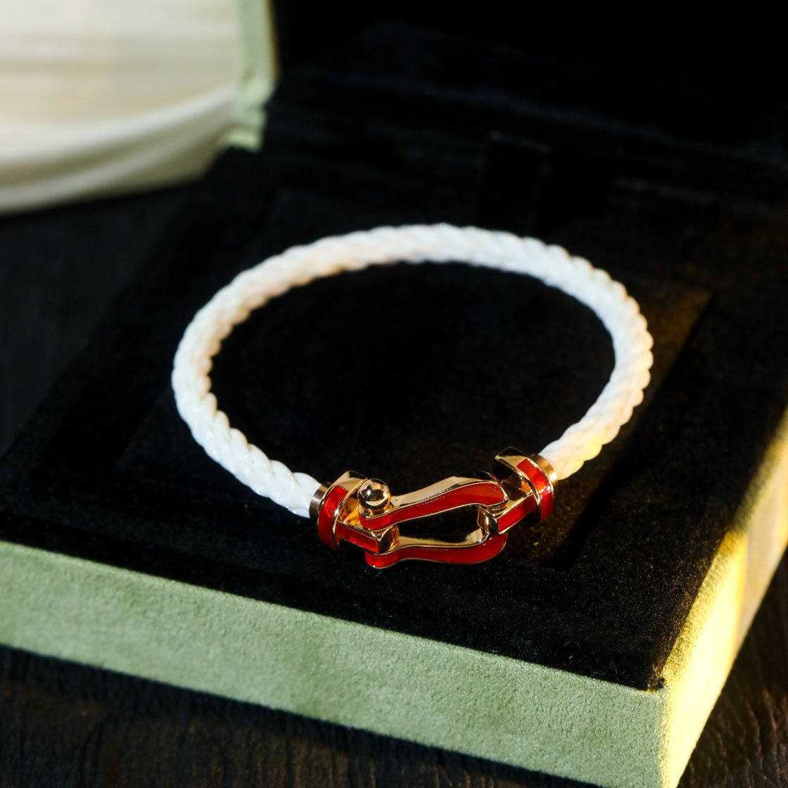 [Elara jewelsry ]FORCE 10 WHITE TEXTILE DIAMOND PAVED