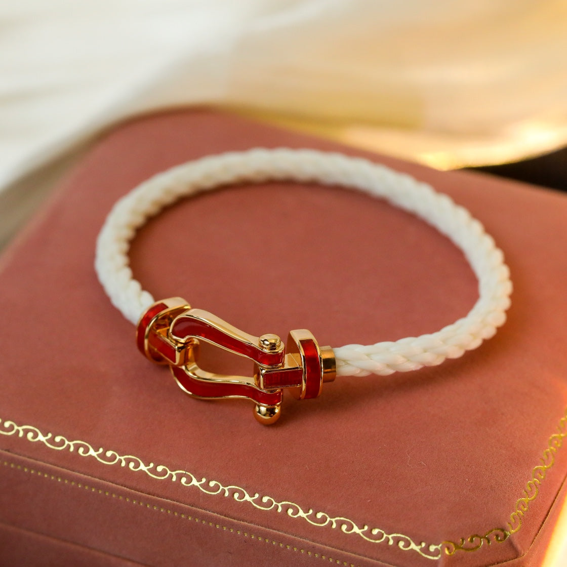 [Elara jewelsry ]FORCE 10 WHITE TEXTILE DIAMOND PAVED