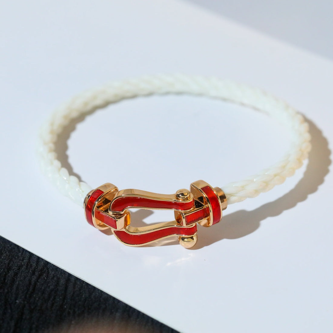 [Elara jewelsry ]FORCE 10 WHITE TEXTILE DIAMOND PAVED