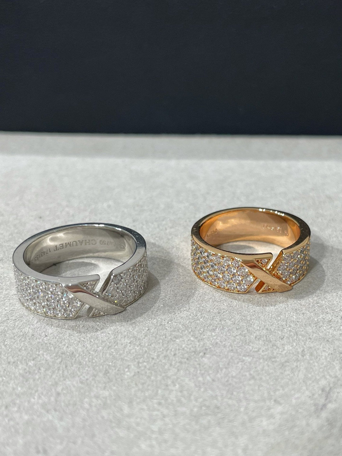 [Elara jewelsry ]LIENS EVIDENCE  DIAMOND PAVED RING