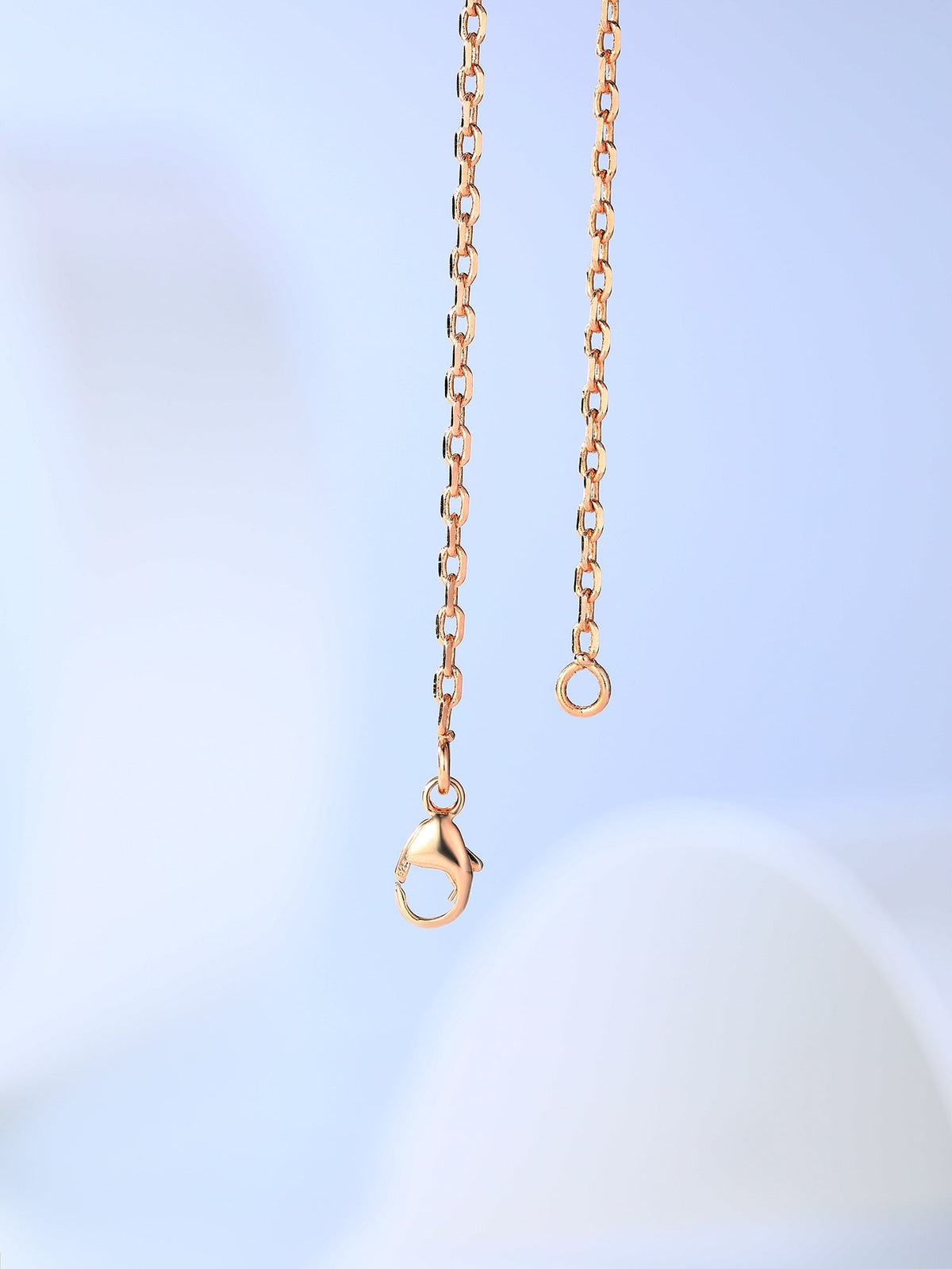 [Elara jewelsry ]H CAGE PINK GOLD NECKLACE