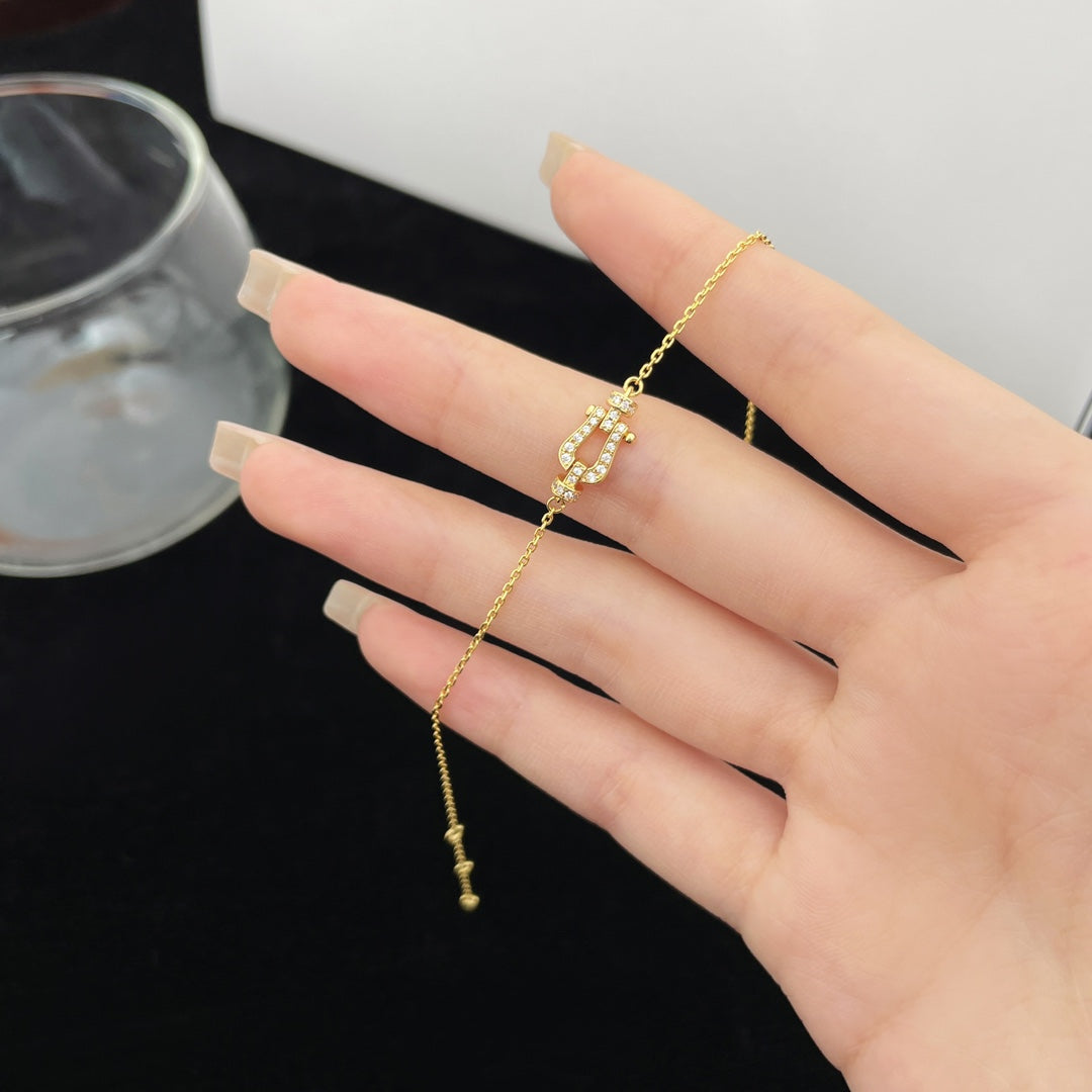 [Elara jewelsry ]FORCE 10 SMALL CHAIN BRACELET