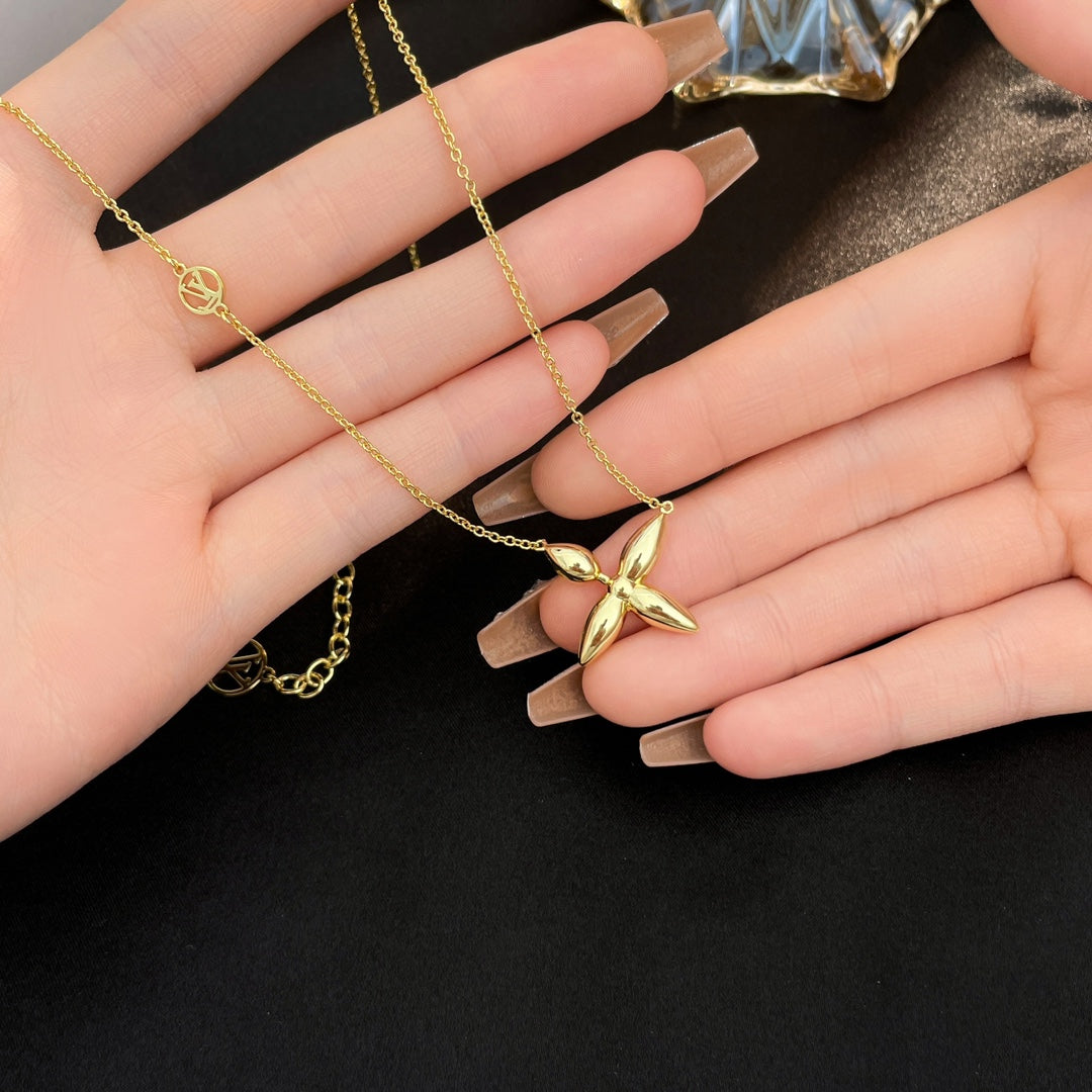 [Elara jewelsry ]LOUISETTE GOLD NECKLACE