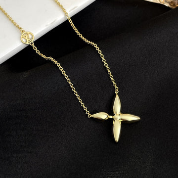 [Elara jewelsry ]LOUISETTE GOLD NECKLACE