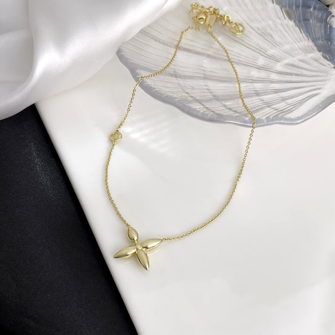 [Elara jewelsry ]LOUISETTE GOLD NECKLACE