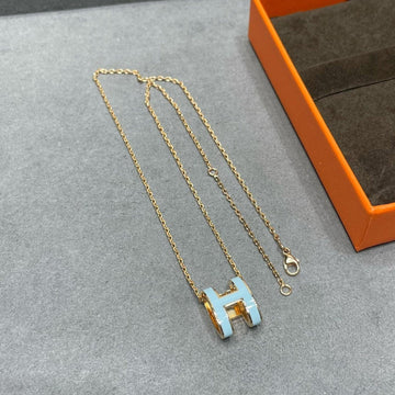 [Elara jewelsry ]POP H SKY BLUE NECKLACE
